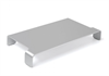 WERGON - Nohr - Laptop / Monitor Desktop Design Aluminium holder 40*21cm - Sølv